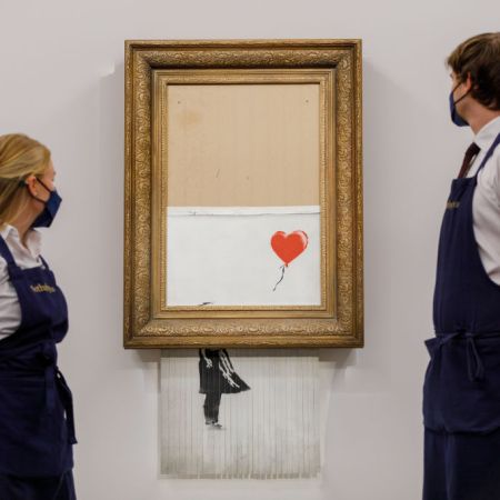 Banksy painting