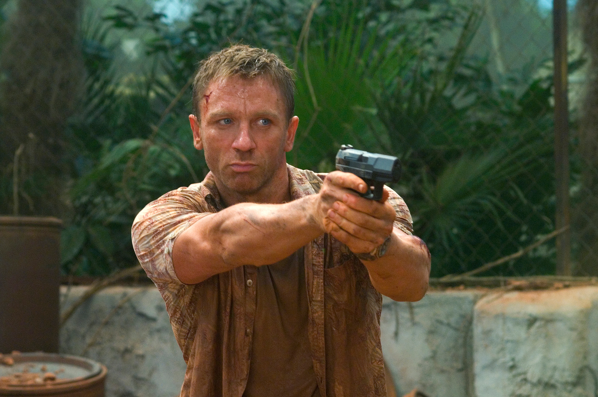 Daniel Craig as James Bond in Casino Royale.