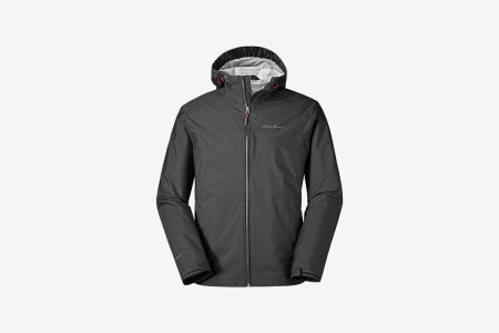 The Cloud Cap Rain Jacket, now part of Eddie Bauer's Fall Sale