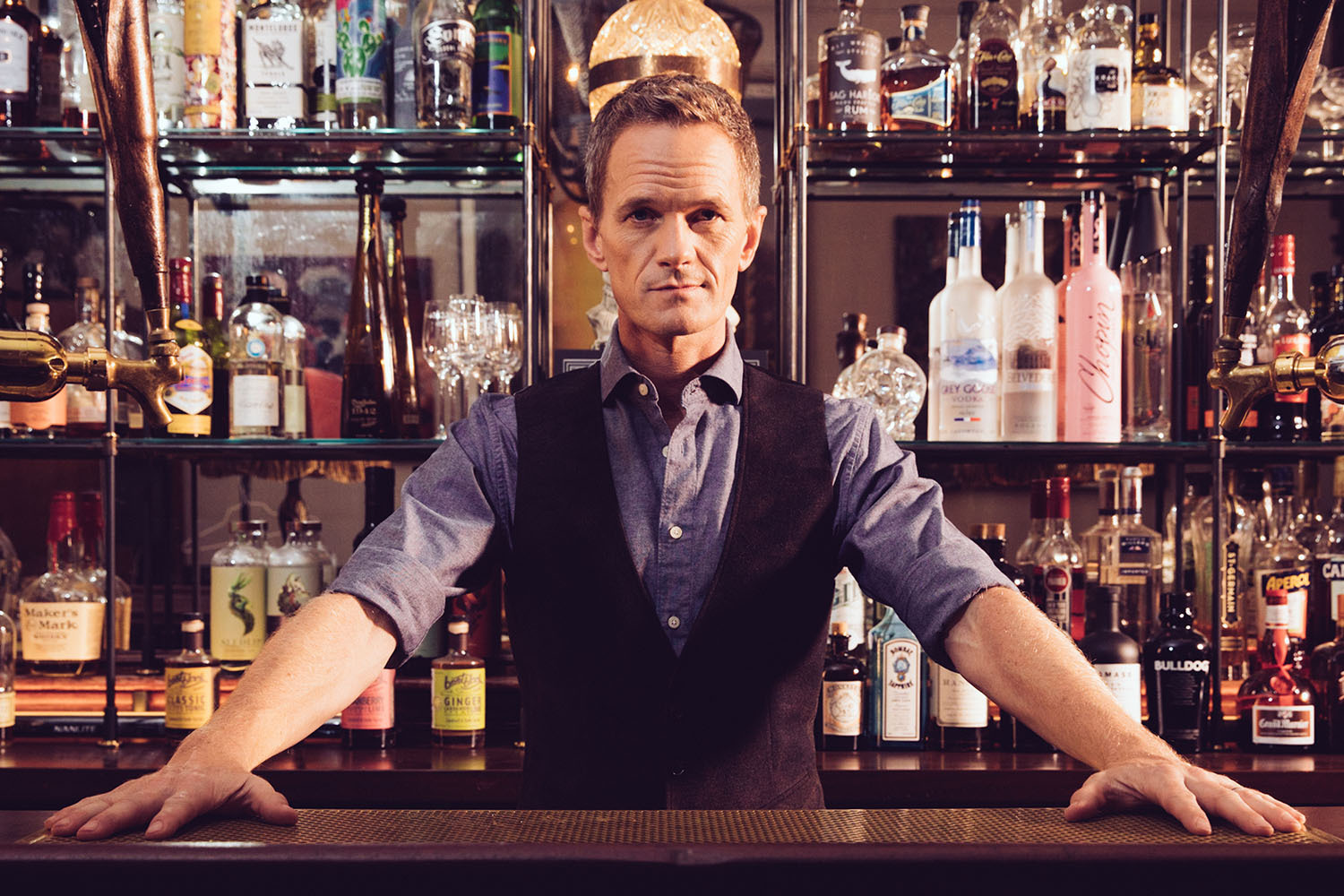 Neil Patrick Harris at a bar