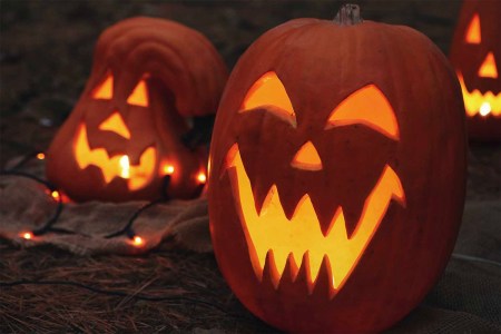 Forget Knives: We’re Carving Our Pumpkins With a Power Washer This Halloween