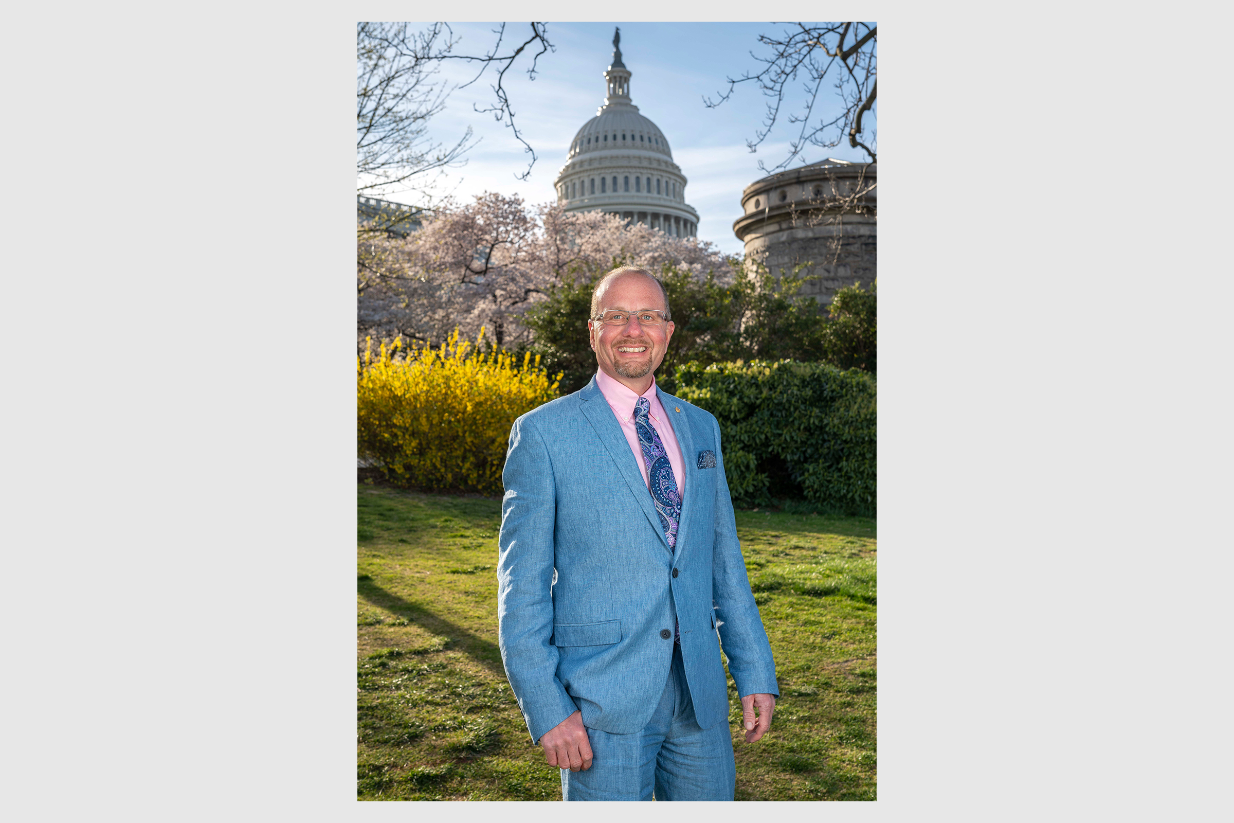 Jim Kaufmann is DC's "Christmas tree guy."