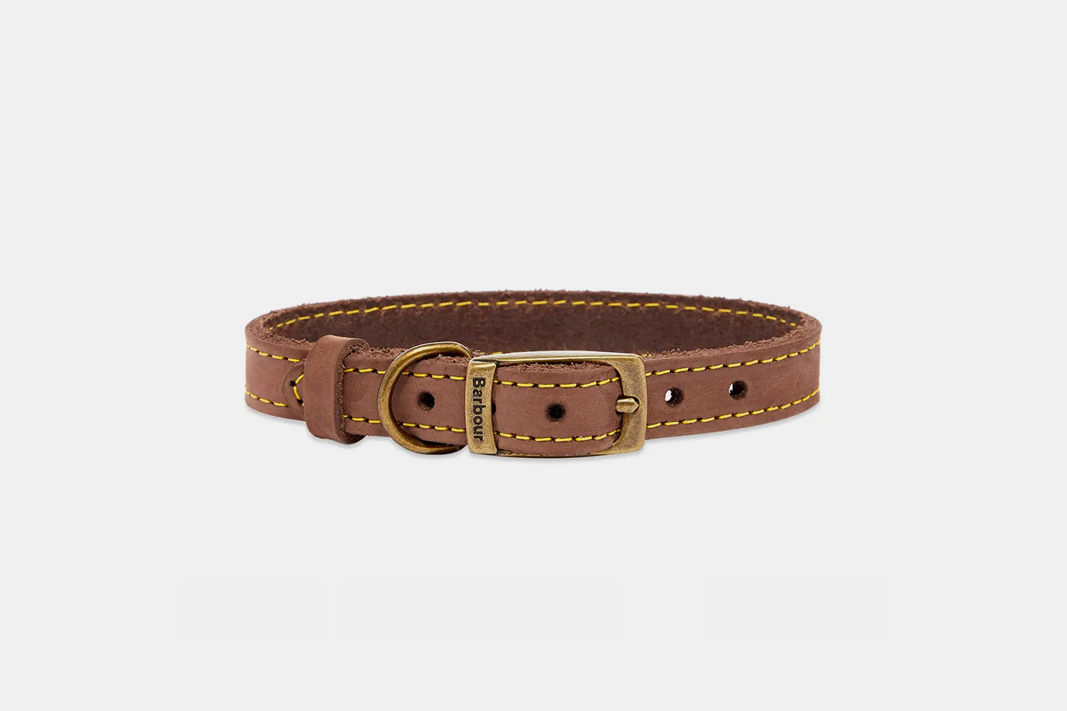 Barbour Leather Dog Collar