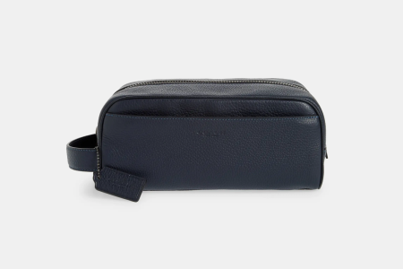 Coach Pebbled Leather Dopp Kit