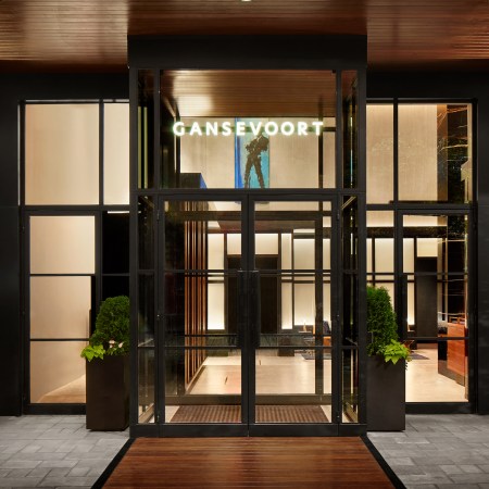 The newly renovated Gansevoort Hotel in the Meatpacking District.