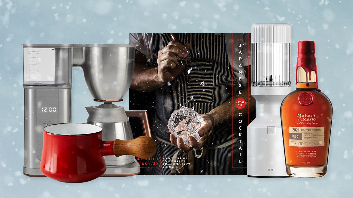 A collection of the best food and drink gifts to give for the 2022 holiday season, from cookware to cookbooks to appliances