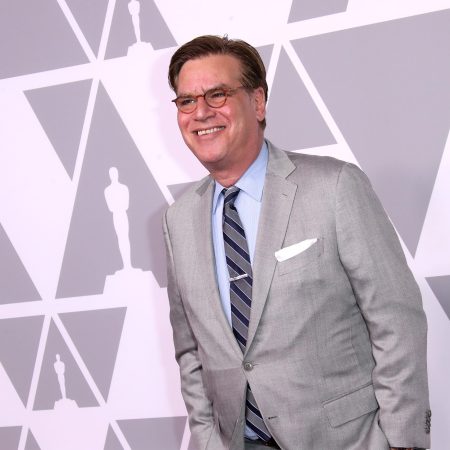 Aaron Sorkin attends the 90th Annual Academy Awards Nominee Luncheon at The Beverly Hilton Hotel on February 5, 2018 in Beverly Hills, California. Recently the writer/director weighed in on cancel culture and defending his controversial decision to cast Nicole Kidman and Javier Bardem as Lucille Ball and Desi Arnaz