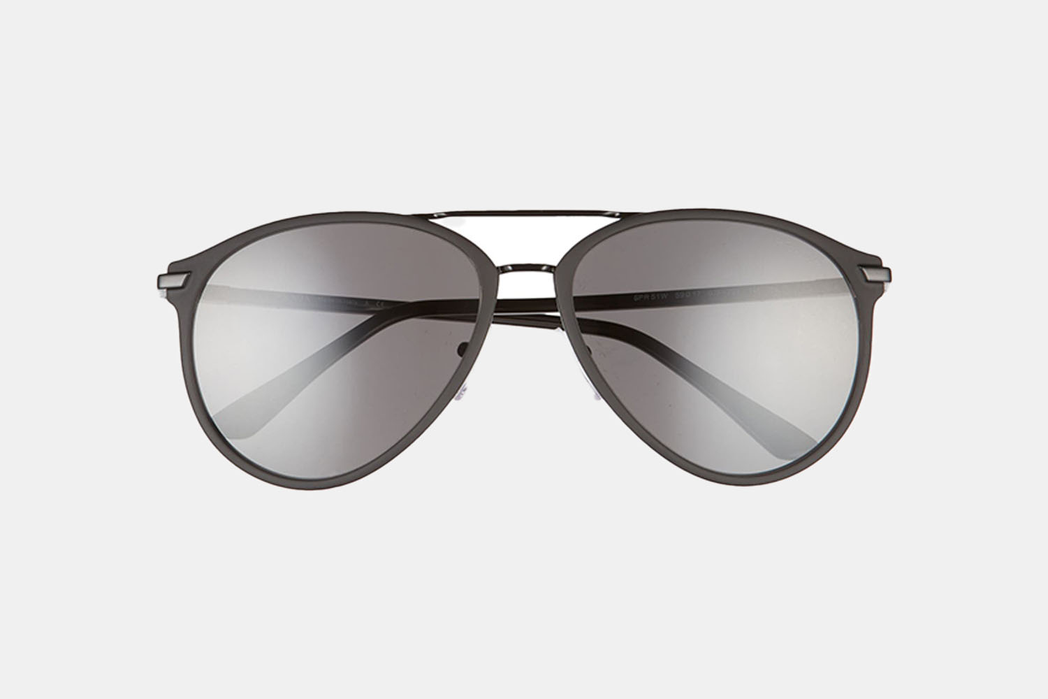 Prada 59mm Pilot Sunglasses