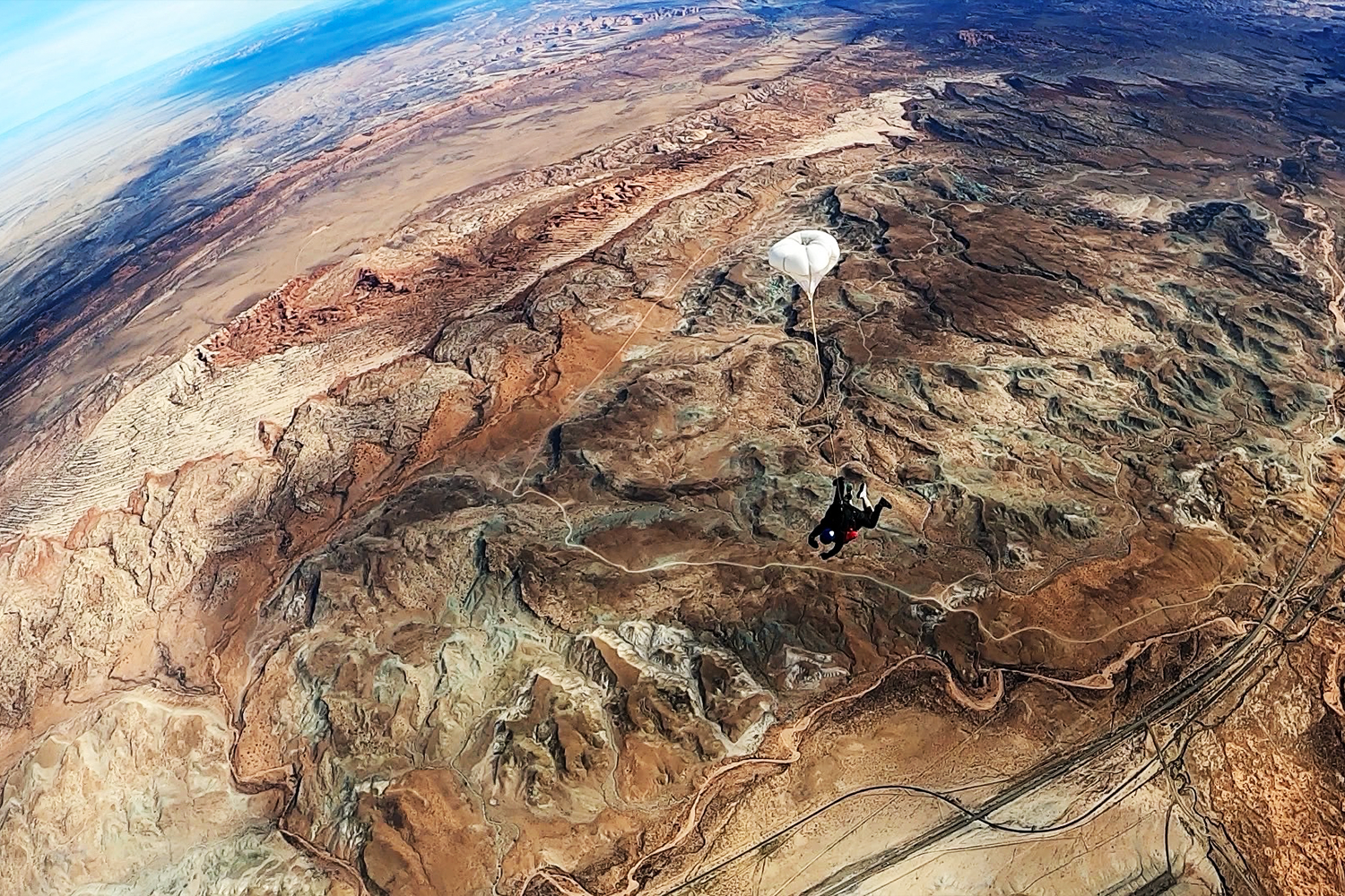 This Utah Adventure Ranch Literally Offers a Skydive Entrance