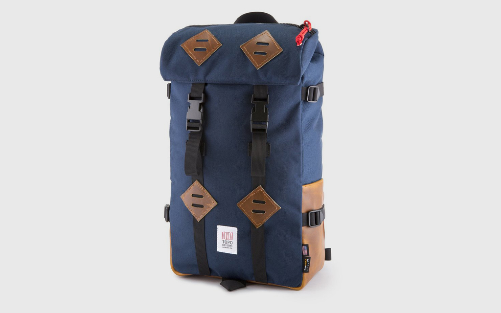 Topo Designs Klettersack Leather Hiking Bag