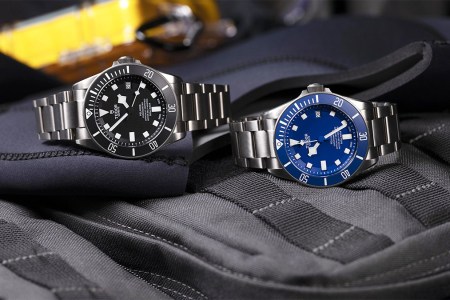 two different Tudor pelagos watches