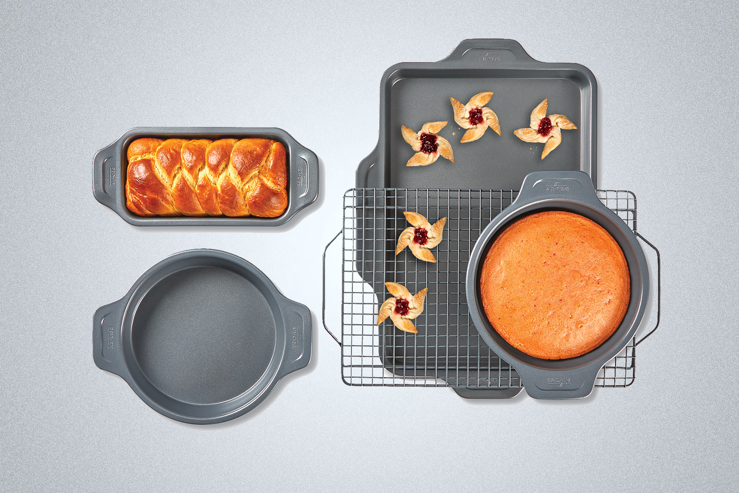 Five-Piece Pro-Release Bakeware