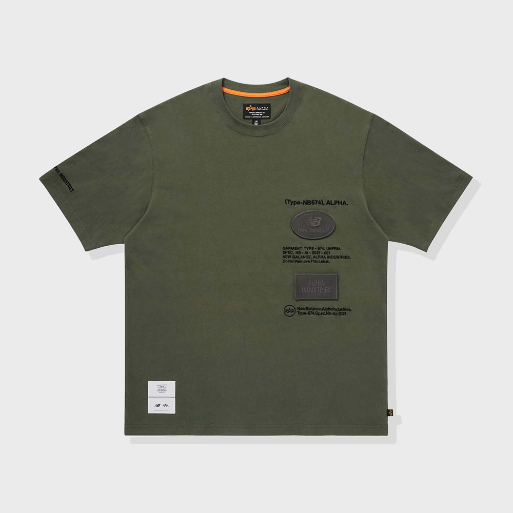 Alpha Industries x New Balance Collab T-shirt