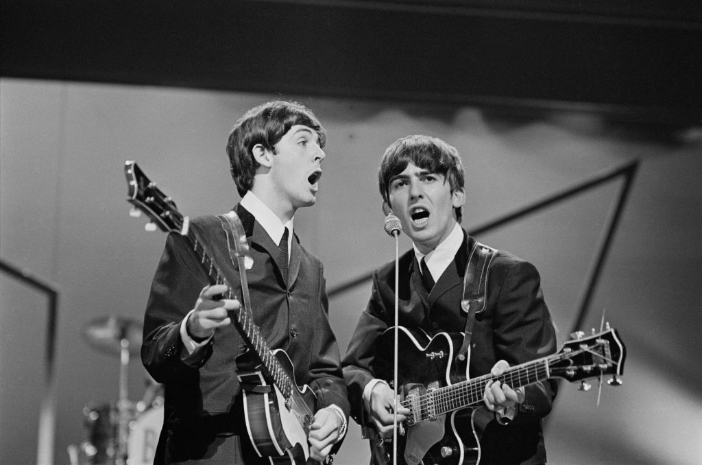 The Beatles at the London Palladium