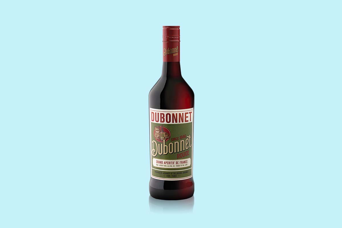 A bottle of Dubonnet