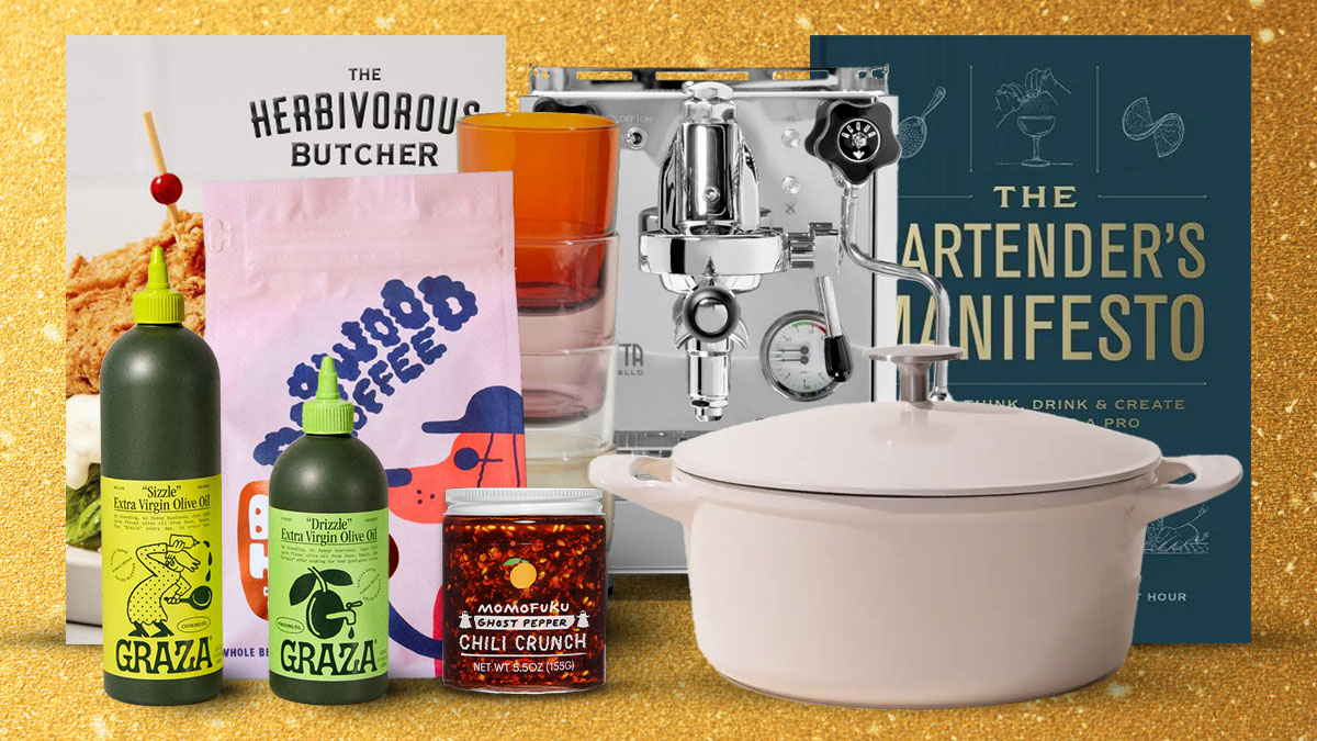 A collection of the best food and drink gifts to give for the 2022 holiday season, from cookware to cookbooks to appliances