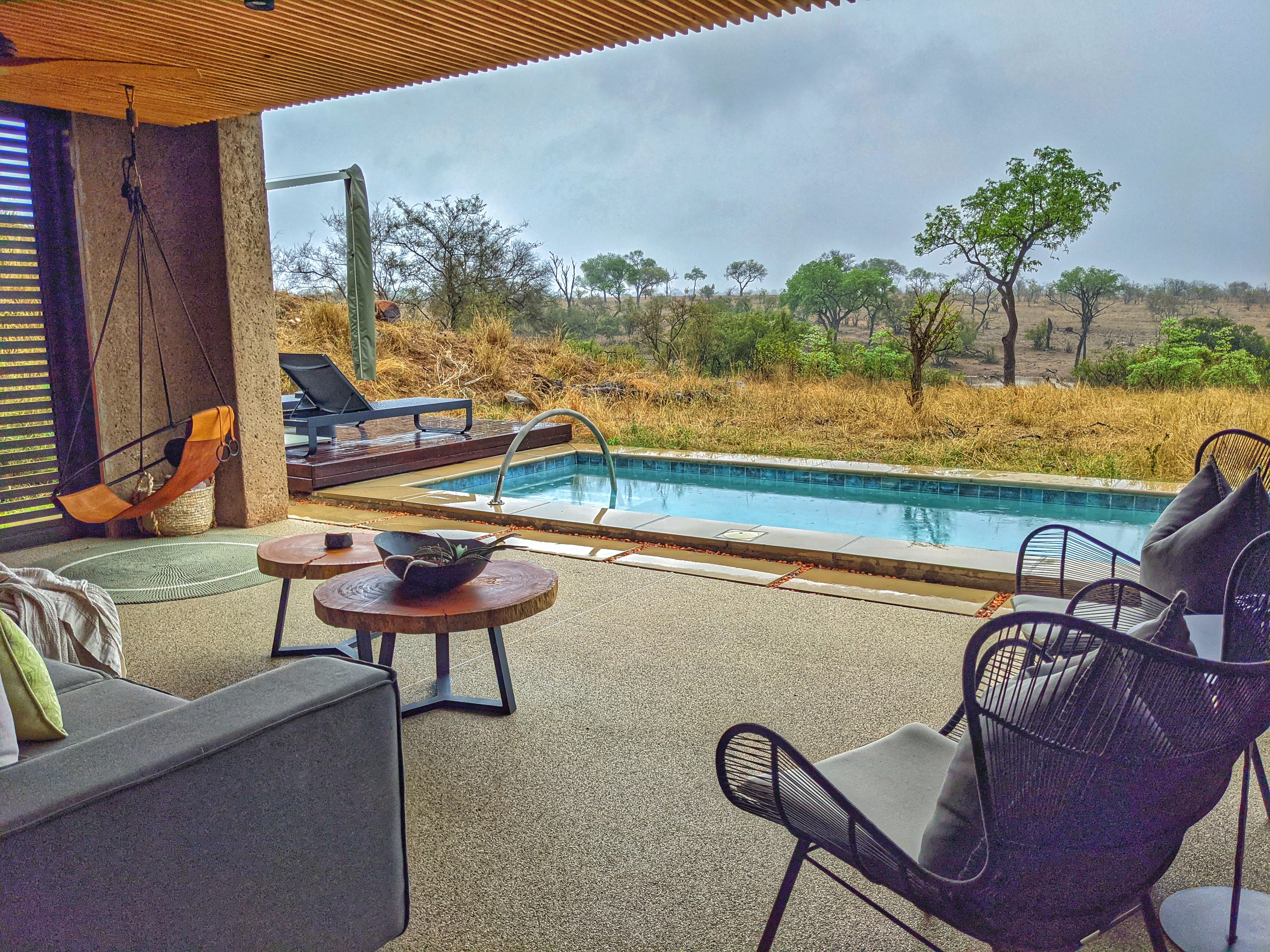 The Sabi Sabi lounge.