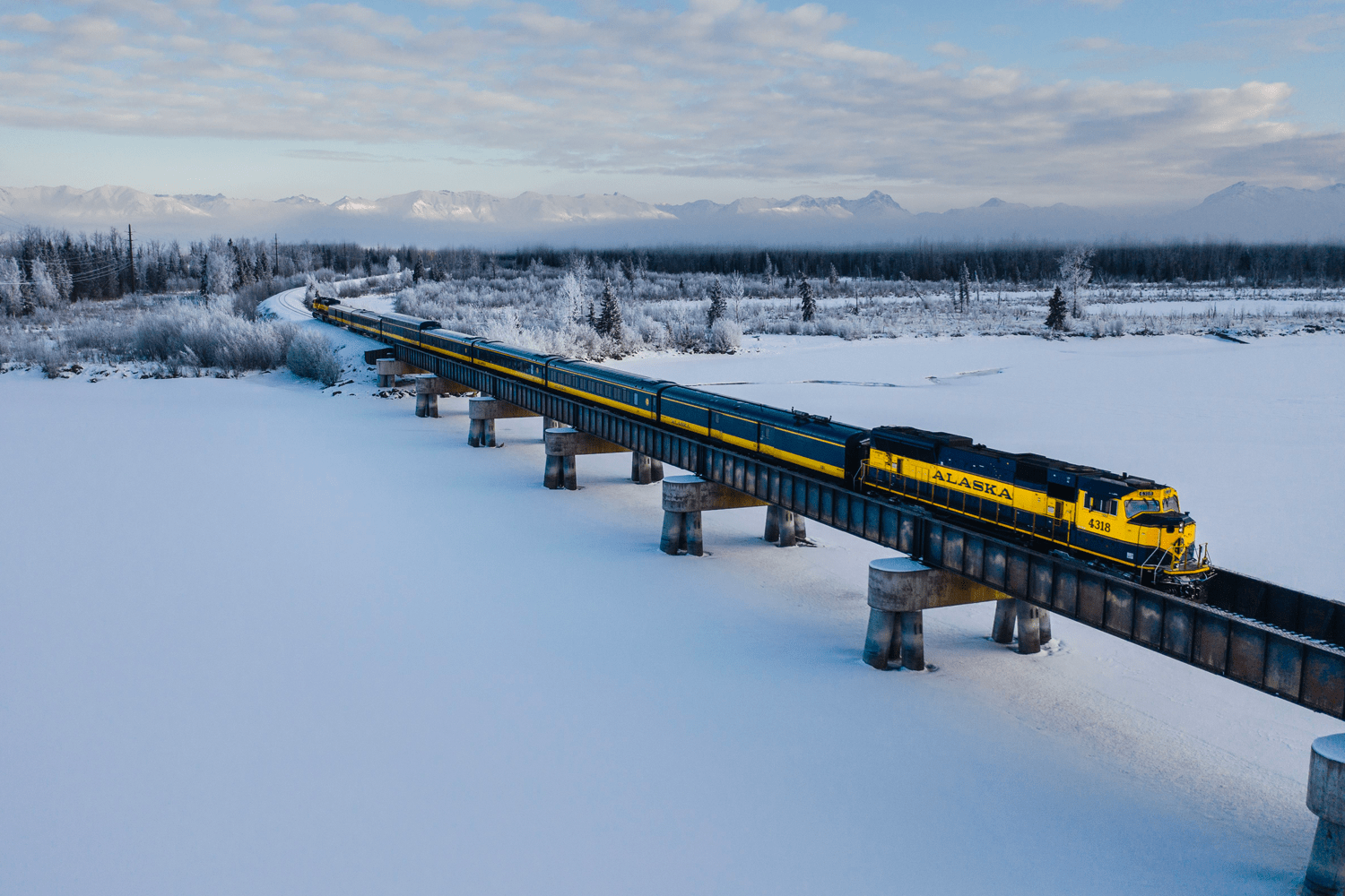 Aurora Winter Train