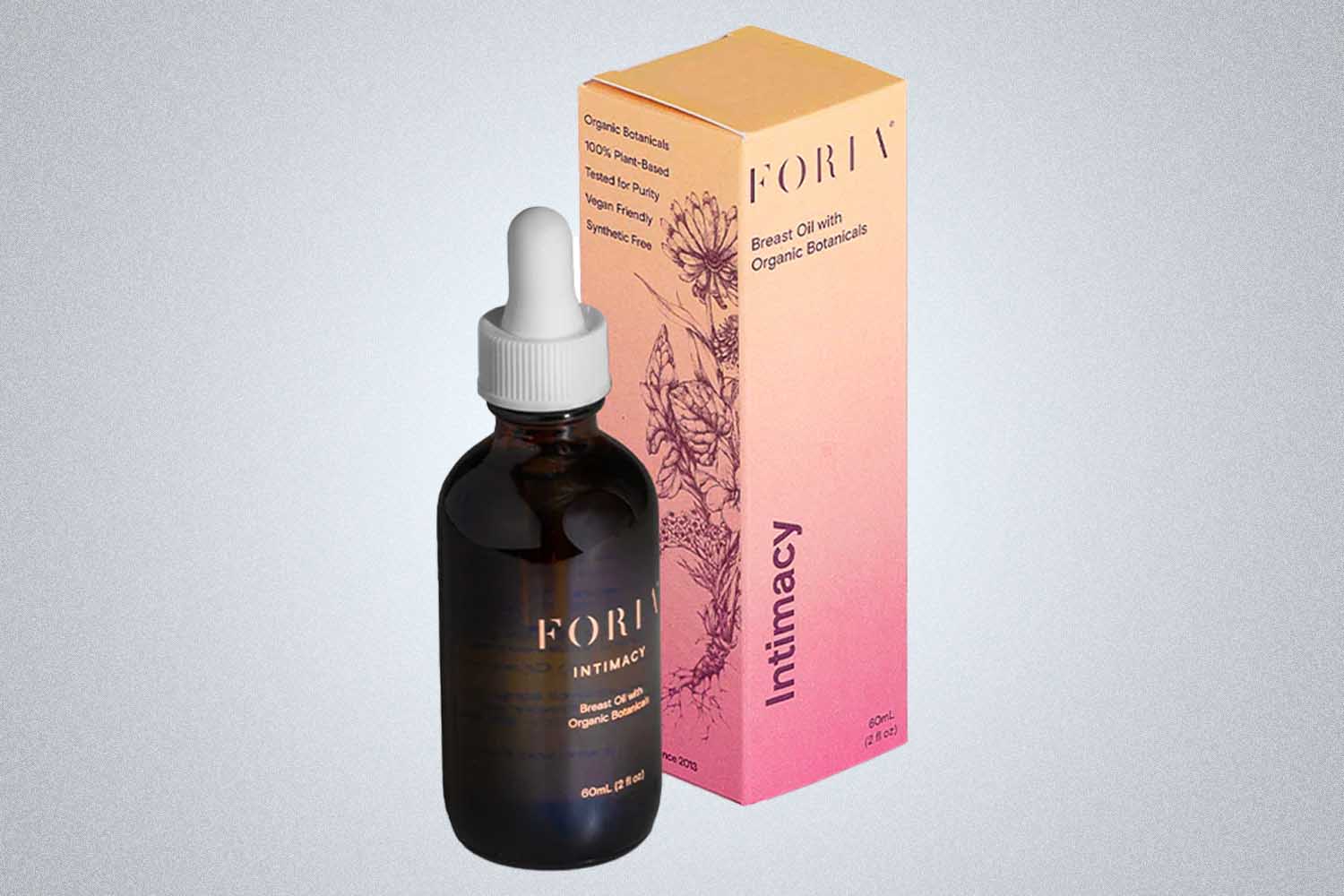 Foria Intimacy Breast Oil with Organic Botanicals