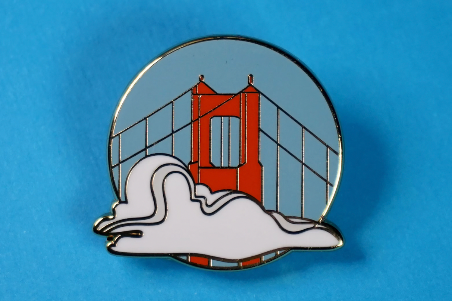 Karl the Fog Enamel Pin