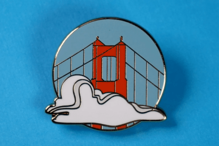 Karl the Fog Enamel Pin