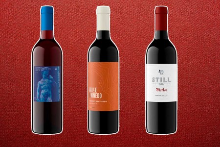 Three bottles of red wine from Firstleaf, Wine Club Delivery Services and Subscriptions To Gift This Holiday Season