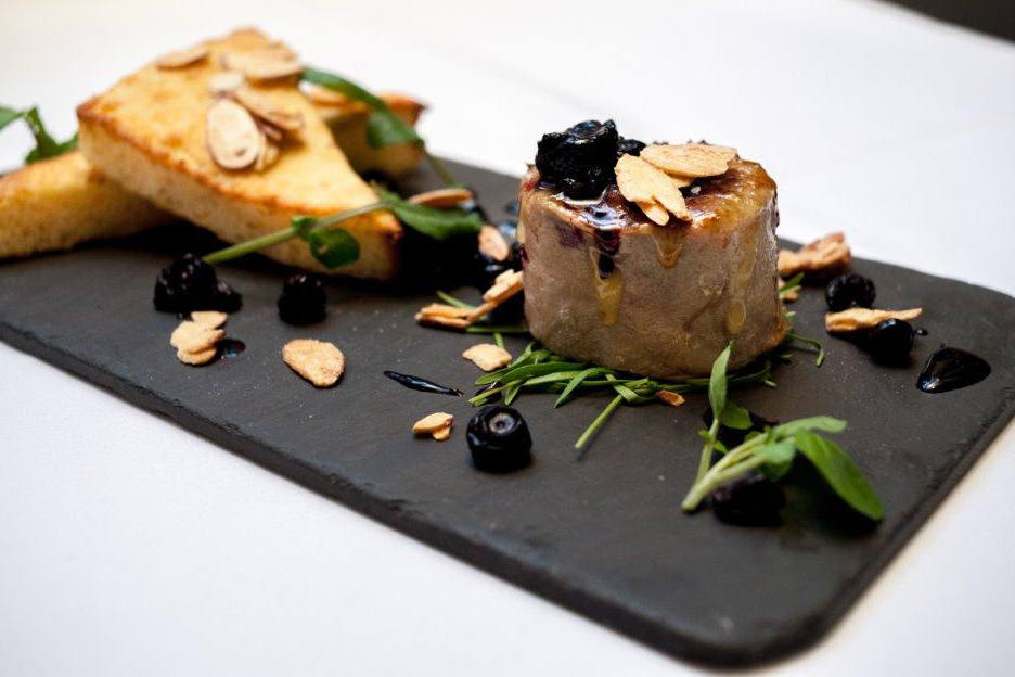 The foie gras at Waterbar