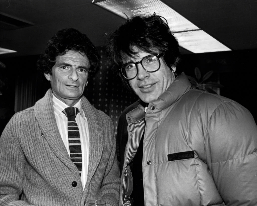 Jerzy Kosinski and Warren Beatty