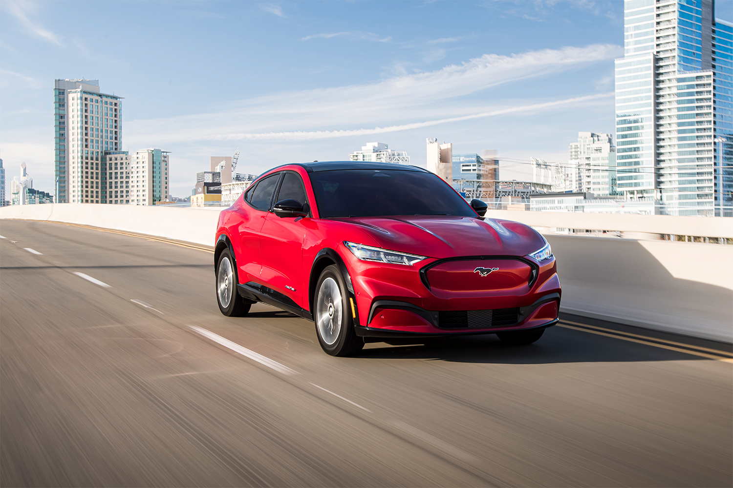 The Ford Mustang Mach-E, one of our favorite vehicles of 2021