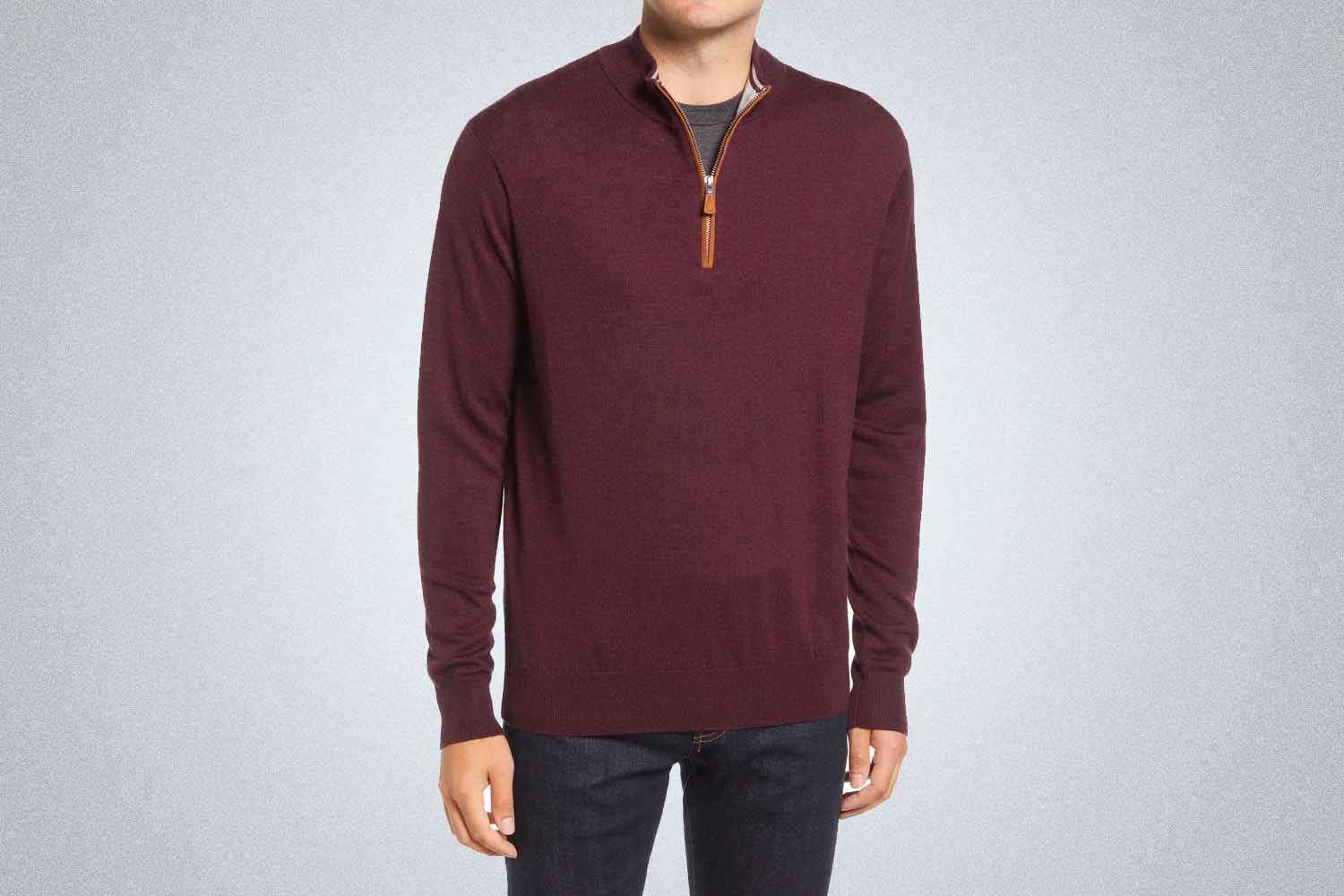 Peter Millar Crown Regular Fit Quarter Zip Pullover