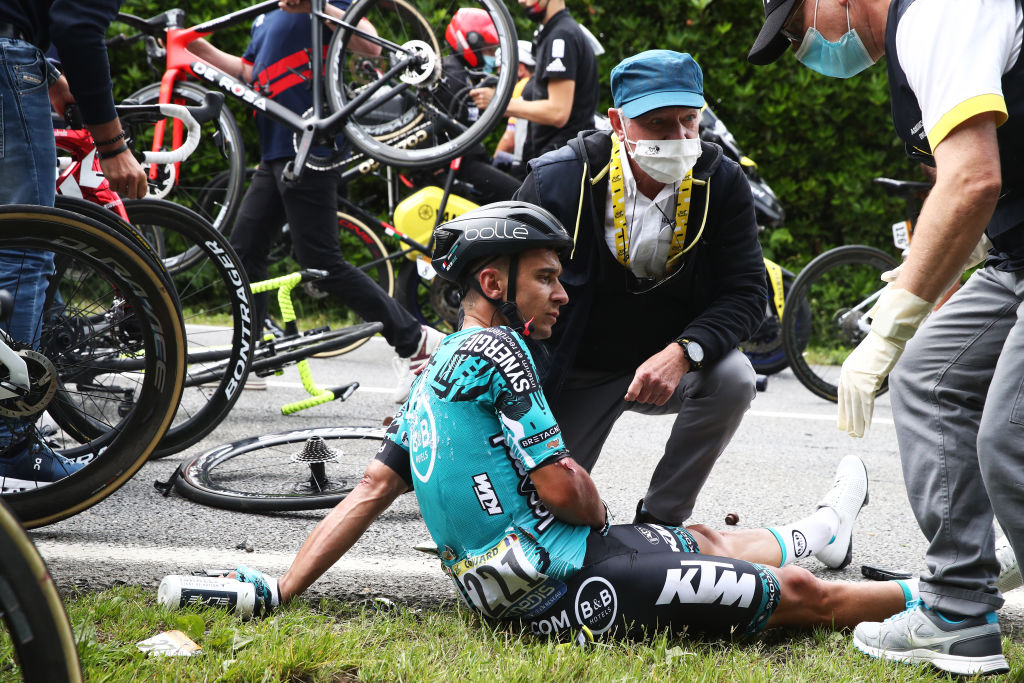 Tour de France crash