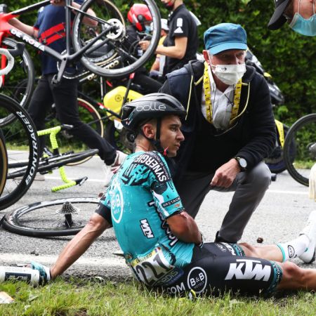 Tour de France crash