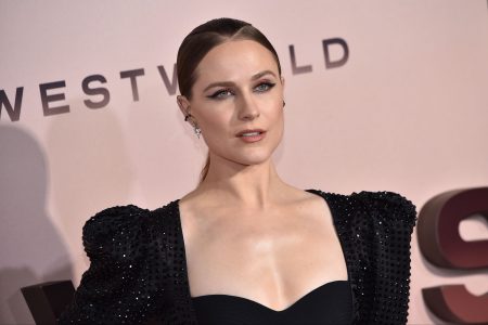 Evan Rachel Wood arrives for the Los Angeles season three premiere of "Westworld" at the TCL Chinese theatre in Hollywood on March 5, 2020. In her new documentary "Phoenix Rising," Wood says Marilyn Manson "essentially raped" her on camera.