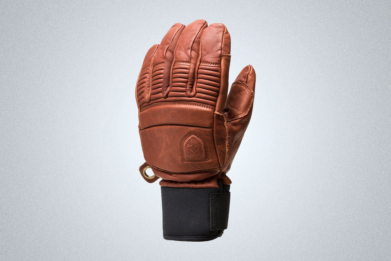 The Hestra Leather Fall Line Glove provides plenty of warmth when skiing or snowboarding in winter of 2022