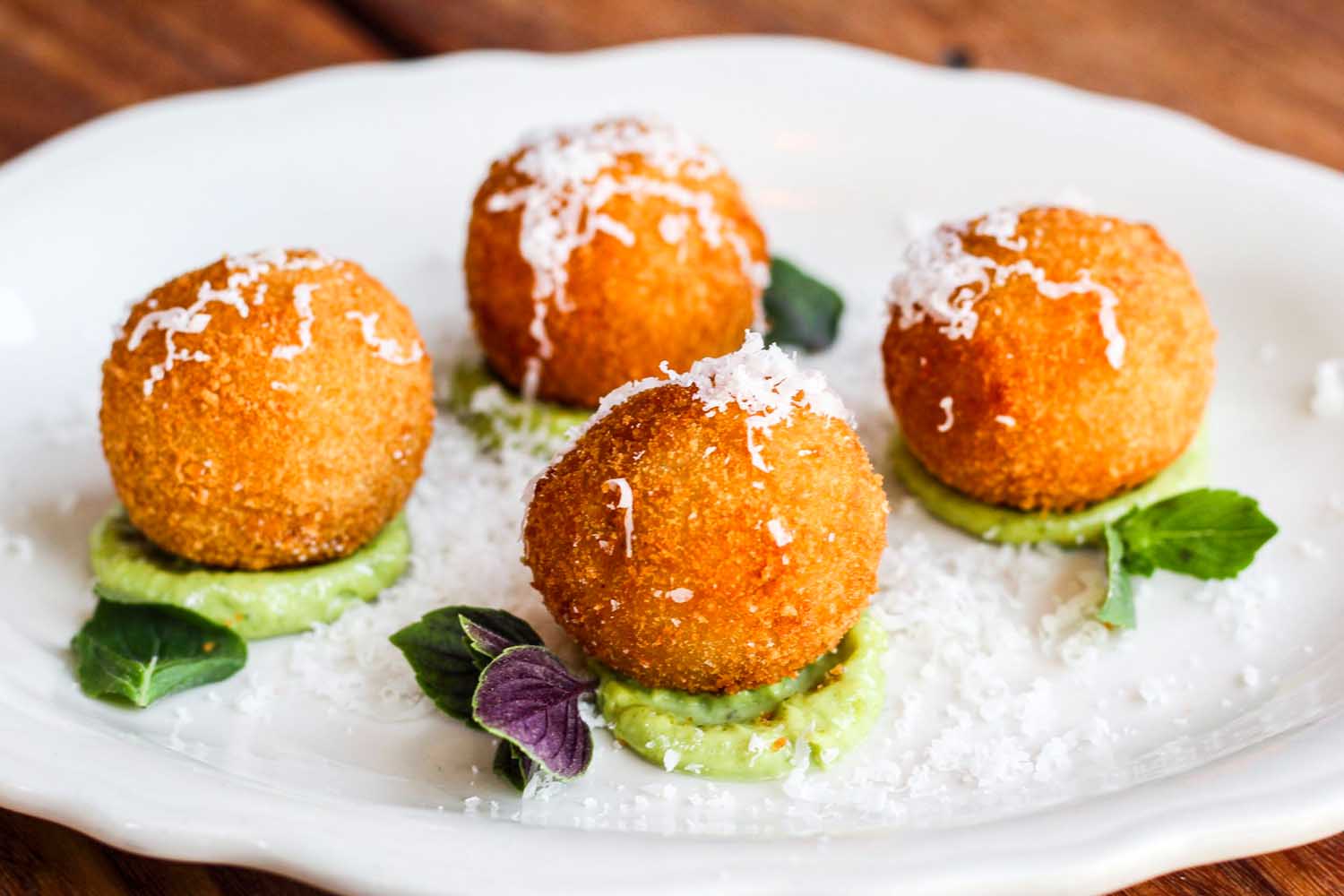 Cacio e Pepe Arancini from DC restaurant TheRed Hen