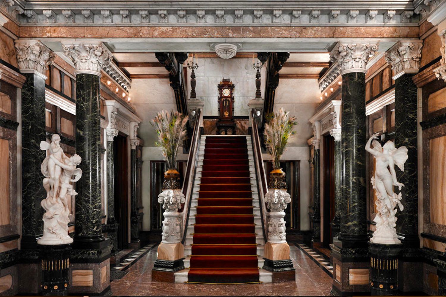 The Main Hall at the Driehaus Museum