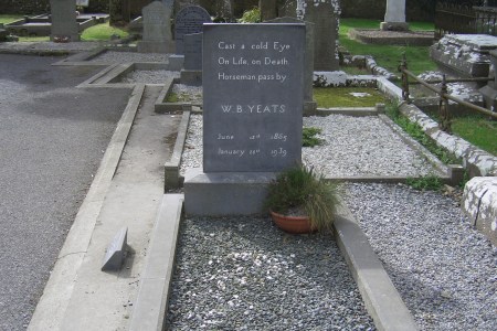 W.B. Yeats's grave