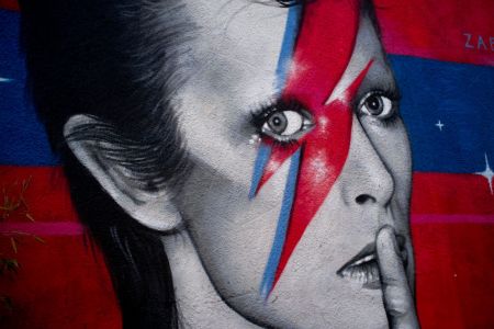 David Bowie mural