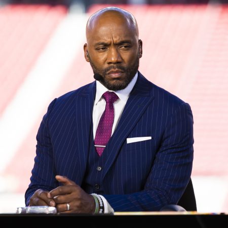 ESPN analyst Louis Riddick at Levi's Stadium in Santa Clara