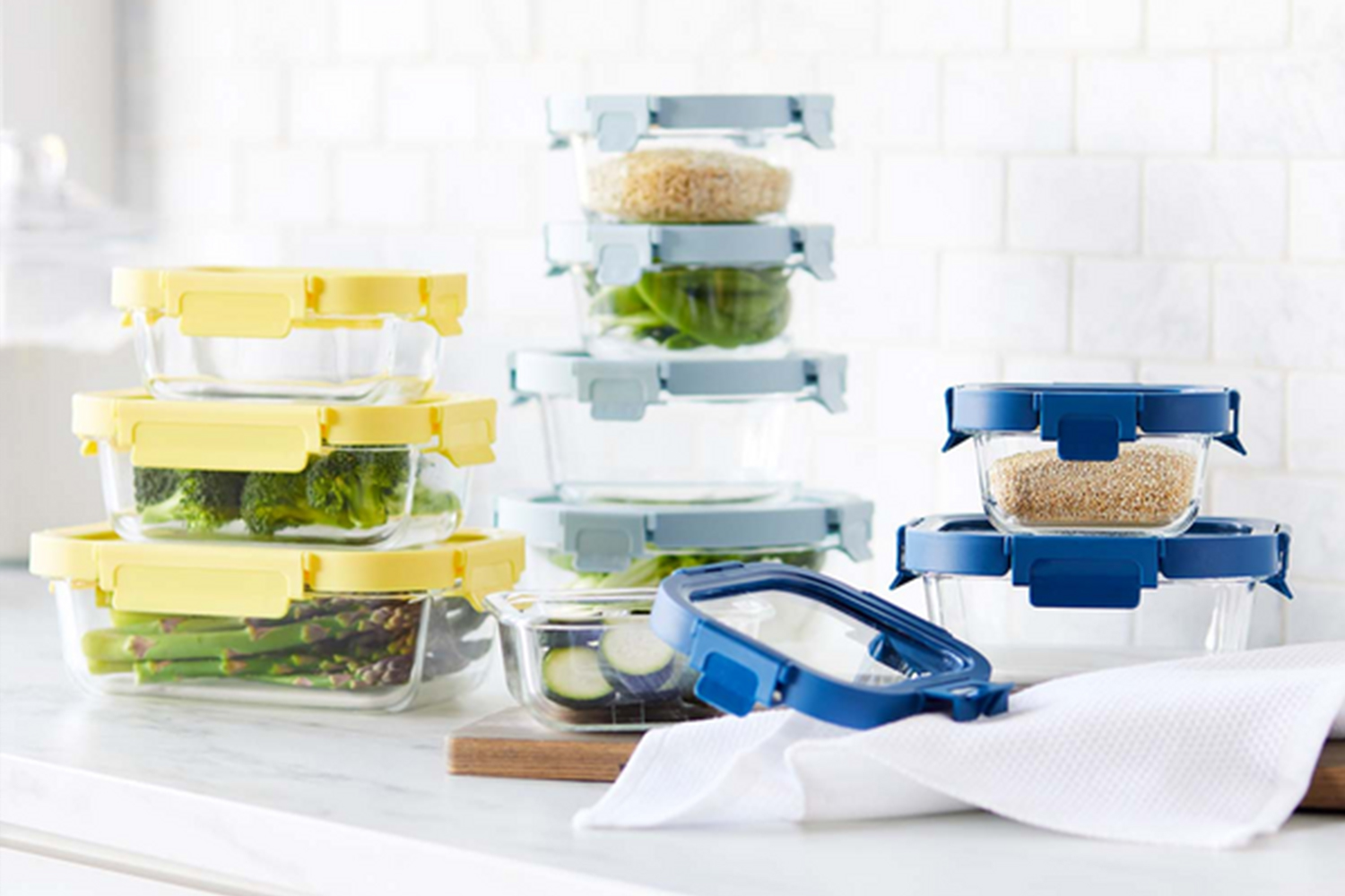 Sur La Table 20-Piece Glass Storage Container Set