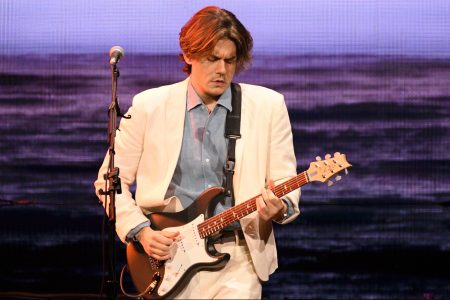 John Mayer performs onstage during his Sob Rock Tour 2022 at Madison Square Garden on February 20, 2022 in New York City.