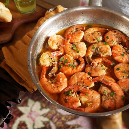 New-Orleans Style BBQ Shrimp Recipe perfect for Mardi Gras