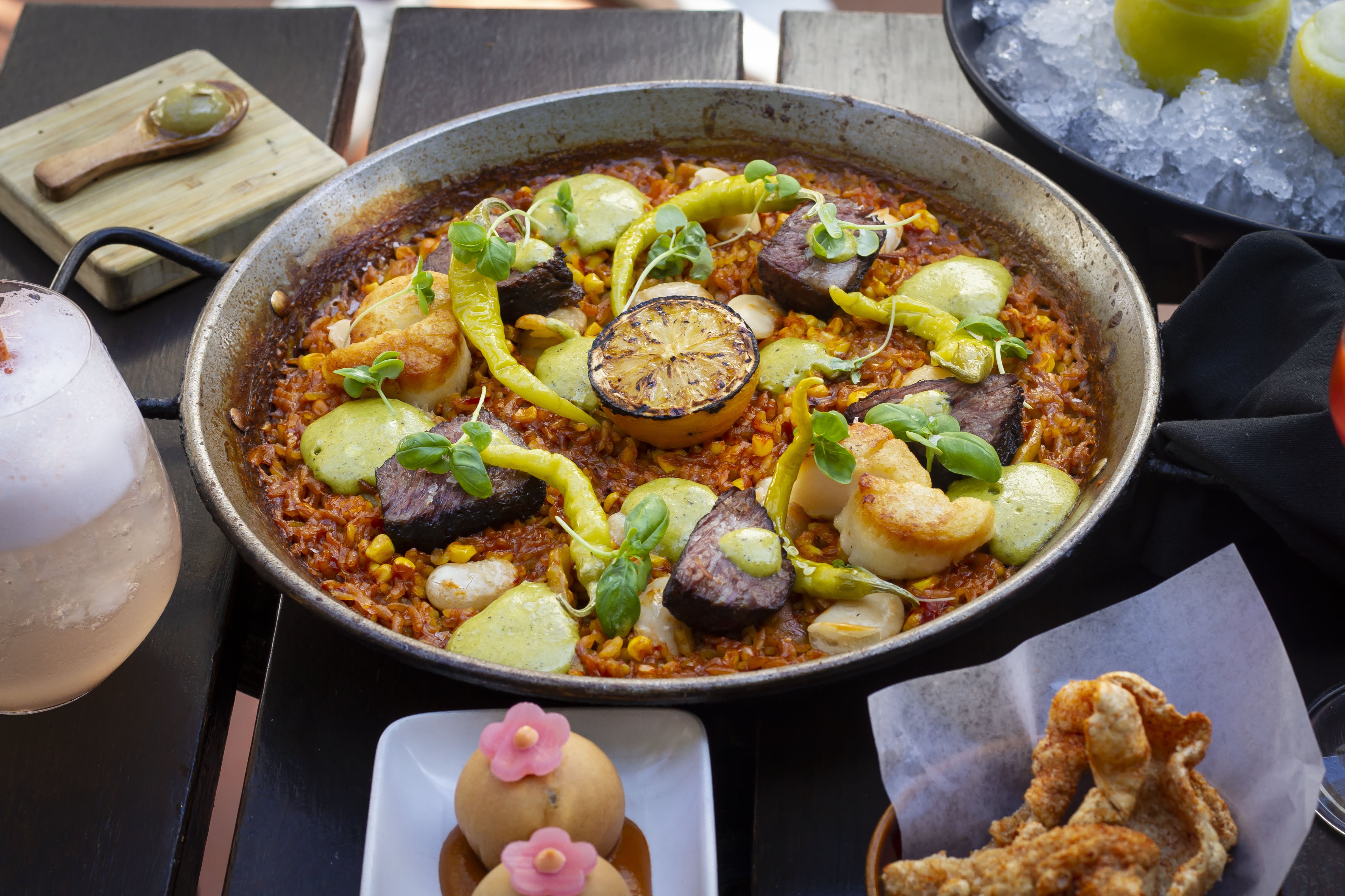 A paella at Loquita