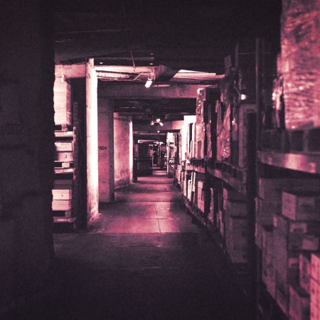 Inside Octavian, a wine vault crafted from an old war bunker