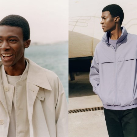 Two model shots of in Uniqlo U S/S22