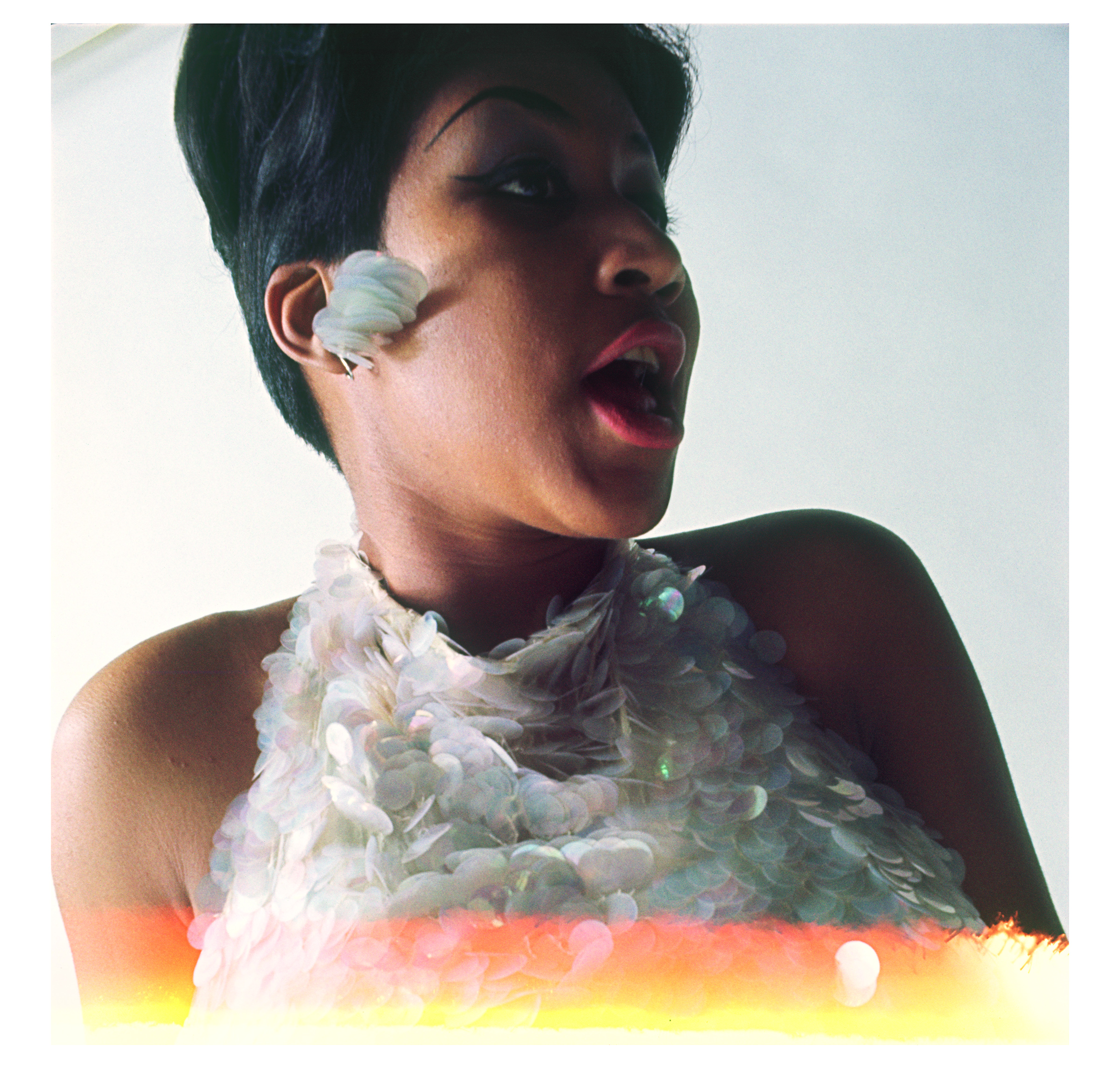 Aretha Franklin, "Rainbow Fog" by Jerry Schatzberg, 1967