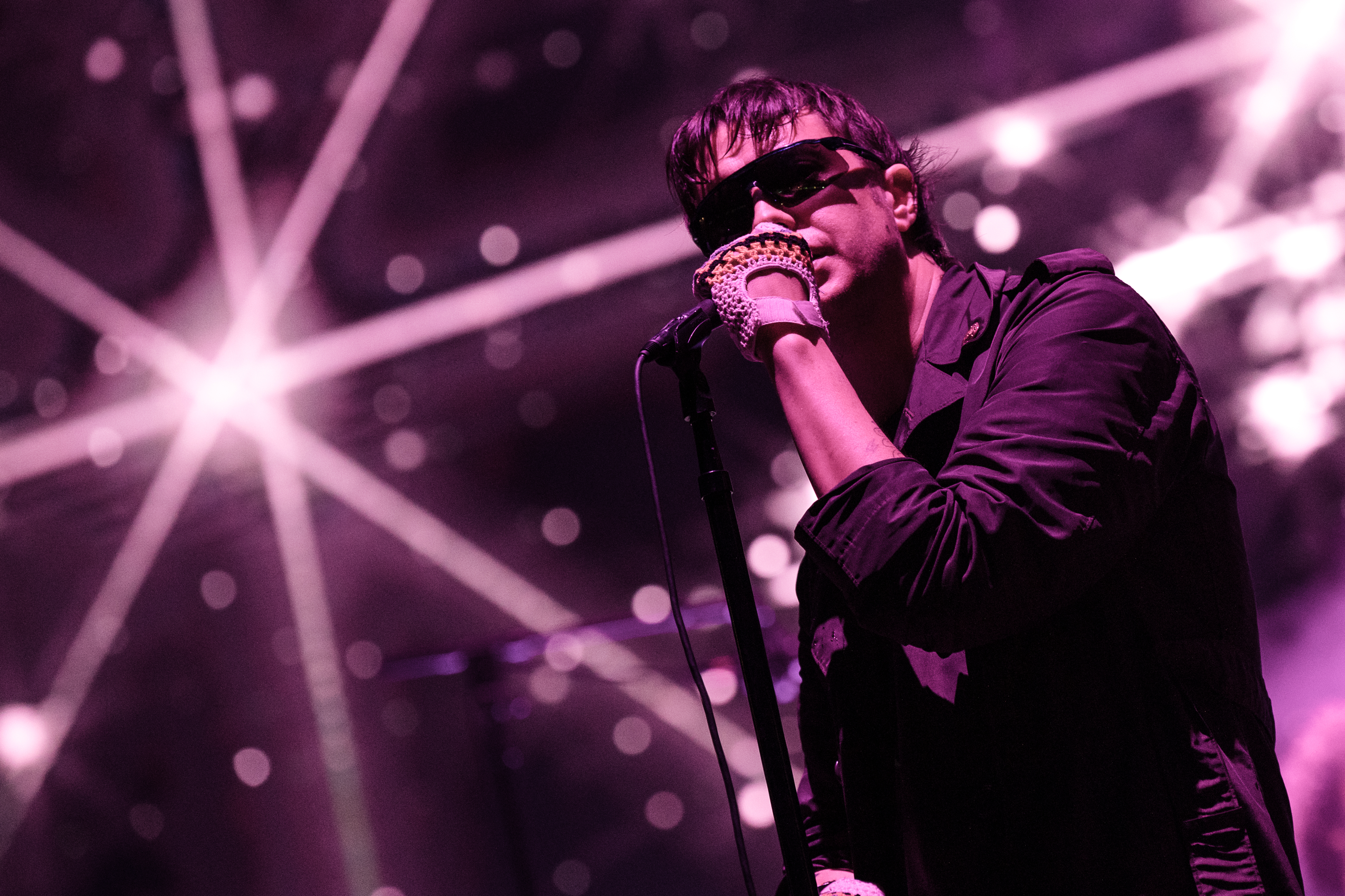 Julian Casablancas of The Strokes performs during day one of Lollapalooza Brazil Music Festival at Interlagos Racetrack on March 25, 2022 in Sao Paulo, Brazil.