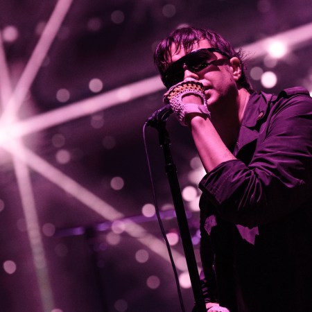 Julian Casablancas of The Strokes performs during day one of Lollapalooza Brazil Music Festival at Interlagos Racetrack on March 25, 2022 in Sao Paulo, Brazil.