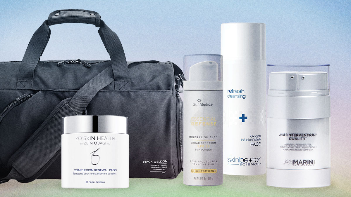 A sampling of the best grooming essentials to keep in your gym bag