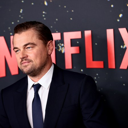 Leonardo DiCaprio attends the "Don't Look Up" World Premiere at Jazz at Lincoln Center on December 05, 2021 in New York City.